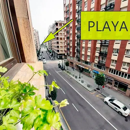 Ideal Parejas, Centrico Y Playa - Mejores Servicios Cerca Apartment Gijon